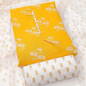 Printed Unstitched Dress Material